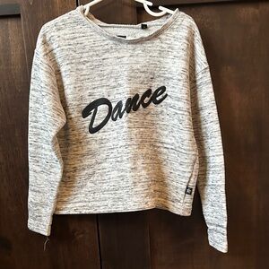 Gray Dance Kids Sweatshirt